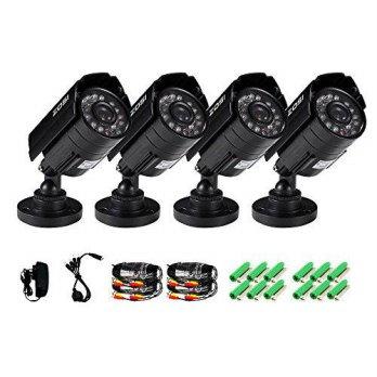 [macyskorea] ZOSI 4PK HD 800TVL 3.6mm len 24 IR-LEDs CCTV Camera Home Security Day/Night W/9106287
