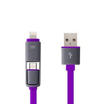 [macyskorea] iPhone6 Cable,Valkit(TM) 3.3ft 2-in-1 Lightning & Micro USB Cable, Charging C/9133293