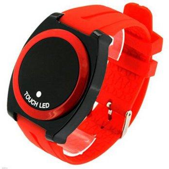 [poledit] 12JKINC TDmall Red,White,Black Fashion Touch LED Screen Silicone Strap Round Dia/12678607