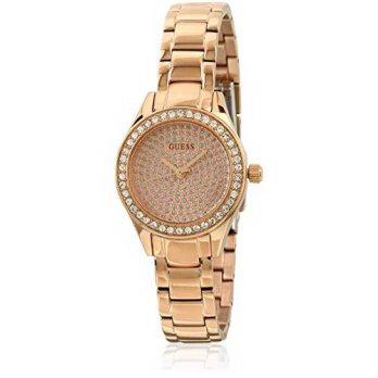 [poledit] GUESS Women`s Mini Pixie Analog Dial Watch Gold (T1)/12951005