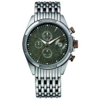 [poledit] HUGO BOSS Hugo Boss HB-1512124 Silver Steel Bracelet & Case Mineral Men`s Watch /12584445
