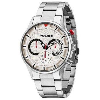 [poledit] Police 14383JS-04M Mens Driver Silver Chronograph Watch (T1)/13109389