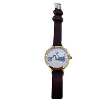 [poledit] Xavier Time Mens Motorcycle Wristwatch - Leather - Analog Watch/12681741