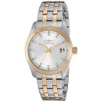 [worldbuyer] Invicta Womens 21493 Wildflower Two-Tone Stainless Steel Watch with Crystal/1375974