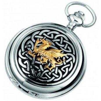 [worldbuyer] Woodford Pocket Watches Woodford Full Hunter Welsh Dragon Pocket Watch/1350998