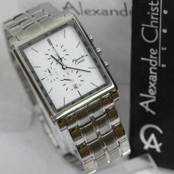 Alexandre Christie 6370 Silver White-Dial