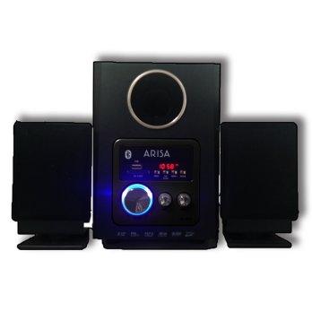 Arisa SA-4041 Black Silver Speaker Multimedia Player 2.1 Ch