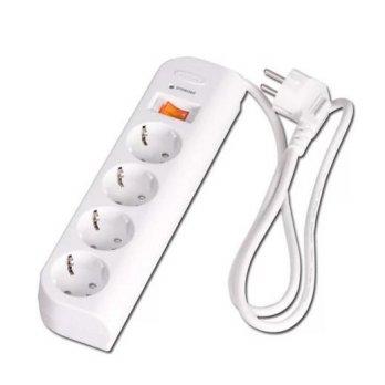 BELKIN 4 Outlet Surge Protector with 1 meter Power Cord - F9E400en