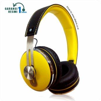 Bluetooth Stereo Headset Alfalink BTH-130 (Yellow)