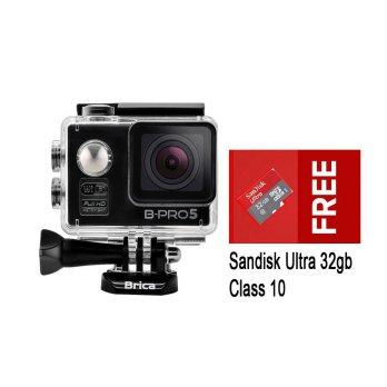 Brica B-Pro 5 Alpha Edition BLACK 12MP _ Free Sandisk Ultra 32GB Brica BPro 5 HITAM