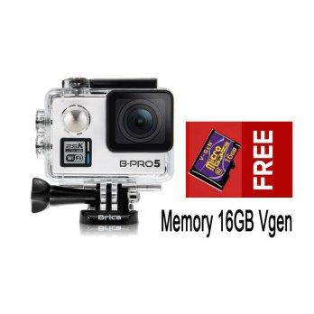 Brica B-Pro 5 Alpha Plus White 16MP Free Memory 16GB Vgen Brica AP BPro 5 Putih