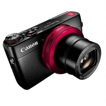 Canon Powershot G7x Red Ring Edition 20MP CMOS 4.2x Optical Zoom Flip LCD 3inch Wi-Fi and NFC capabilities