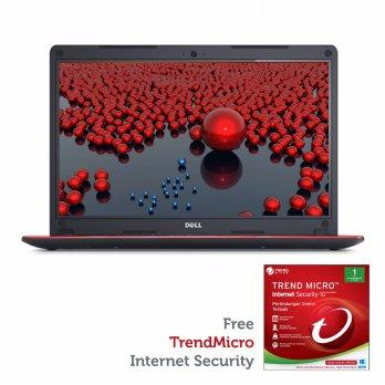 Dell Vostro 5480 [Ci3-4005U/4GB/500GB/nVidia 2GB/Ubuntu] Merah