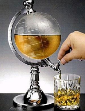 Dispenser Bentuk Globe