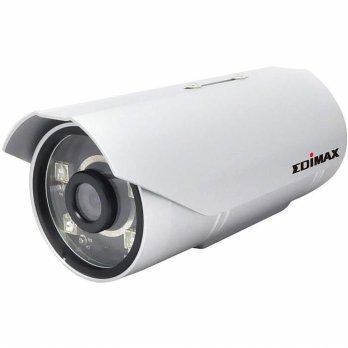 Edimax IR-113E : 3 MP Outdoor Day & Nite CMOS IP CAM with 50m Infra Red (Big Bullet Housing) PoE