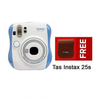 Fujifilm Instax Mini Camera 25s BLUE Free Tas 25s Instax 25s BIRU