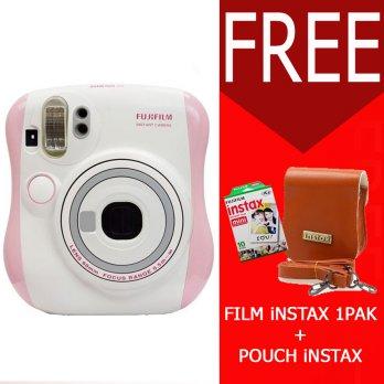Fujifilm Instax Mini Camera 25s PINK Free Film Instax Polos Tas 25s Instax 25s PINK