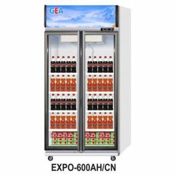 GEA EXPO-600AH/CN 2 (Dua) Pintu Showcase / Display Cooler / Lemari Kaca Berpendingin / Kulkas Kaca