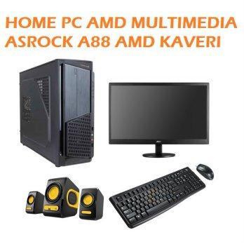 HOME PC AMD MULTIMEDIA ASROCK A88 AMD KAVERI (PAKET 1)