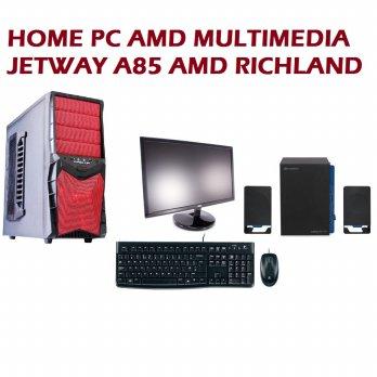 HOME PC AMD MULTIMEDIA JETWAY A85 AMD RICHLAND (PAKET A)