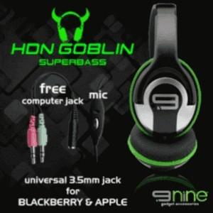 Headphone HDN Goblin SuperBASS