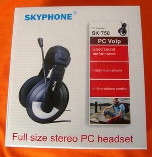 Headset SKYPHONE SK - 750