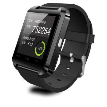 JAM TANGAN I-One U8 Smartwatch For Android and iOS Black edition (BEST DEAL)