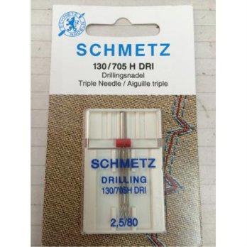 Jarum tripel / triple needles schmetz utk mesin jahit rumah tangga
