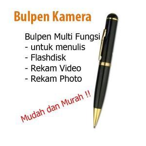 Kamera Pulpen +Mmory 8 GB / Spy Camera Pen / Pencam /Rec Cam Video