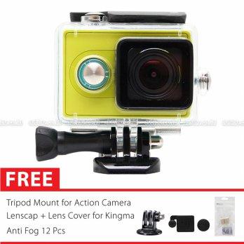 KingMa Original Waterproof Case for Xiaomi Yi Action Camera Bundle Free Gifts