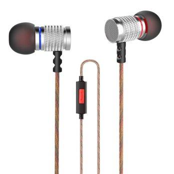 Knowledge Zenith HiFi Enthusiast In-Ear Earphones Pure Sound with Microphone - KZ-EDR2 - Silver
