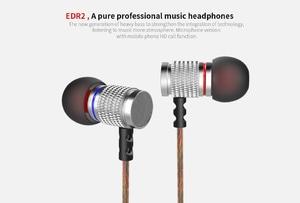 Knowledge Zenith HiFi IEM Earphones Pure Sound + Mic KZ-EDR2