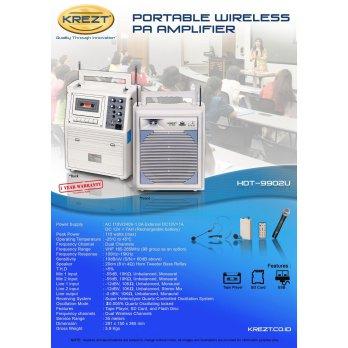Krezt HDT 9902 Portable Wireless