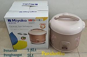 MIYAKO MCM-509 Rice Cooker Magic Com 3in1 1.8 Liter