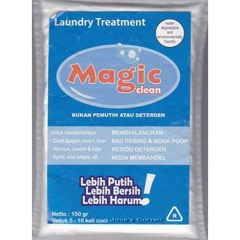 Magic Clean - Laundry Treatment - Penghilang Sisa Sabun, Bau kurang sedap, dll