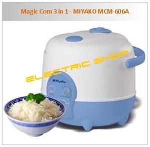 Magic Com / Rice Cooker 3 in 1 - MIYAKO MCM-606A