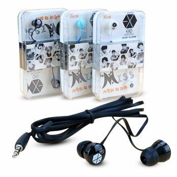 Magic Sound Stereo Earphone Earbud K-Pop EXO Dengan Kemasan Eksklusif