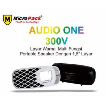 MicroPack HIGH QUALITY SOUND PORTABLE SPEAKER AUDIO ONE 300V MICROPACK