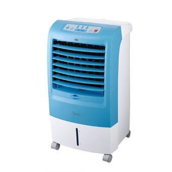 Midea Air Cooler Tipe AC120 -15FB Warna biru putih (Hemat Listrik Hanya 60 Watt & Udara Lebih Segar)