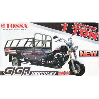 Motor Roda Tiga 250 cc Tossa Giga Hercules Harley Style Sangat gagah dan tangguh