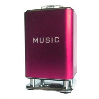 Music - Speaker MP3 Mini Portable Tabung - Pink