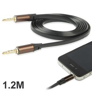 Noodle Style Aux Audio Cable 3.5mm for Monster Beats - Brown