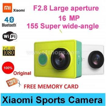 ORIGINAL Xiaomi YI Action Sport Camera wifi 16MP like GoPro BASIC EDITION FREE MEMORY CARD