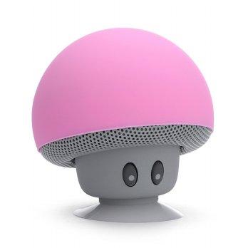 Optimuz Mini Speaker Portable Bluetooth Jamur | Pink