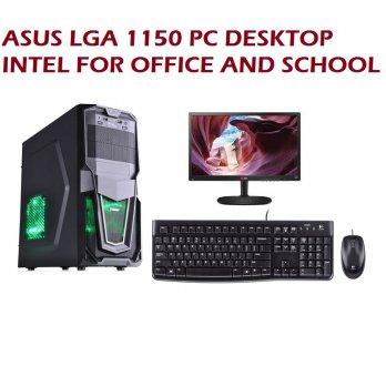 PAKET MURAH!! ASUS LGA 1150 PC DESKTOP INTEL FOR OFFICE AND SCHOOL (PAKET 1)