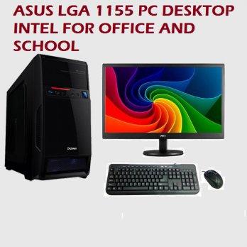 PAKET MURAH!! ASUS LGA 1155 PC DESKTOP INTEL FOR OFFICE AND SCHOOL (PAKET A)