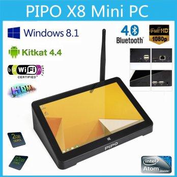 PIPO X8 Windows8.1 Android 4.4 Dual Boot Smart TV BOX Quad Core Mini PC