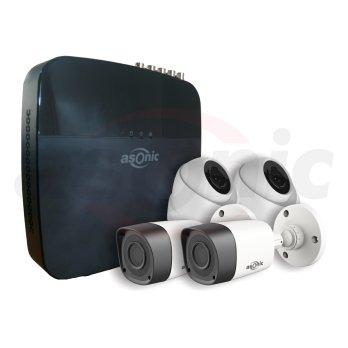 Paket CCTV Asonic 4 Channel Mix 720 TVL