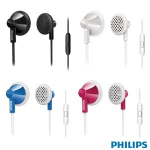Philips In Ear Headphone SHE2105 BK/BL/WT/PK