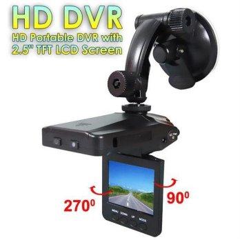Portable Hd Car Dvr With 2.5" Tft Lcd Screen